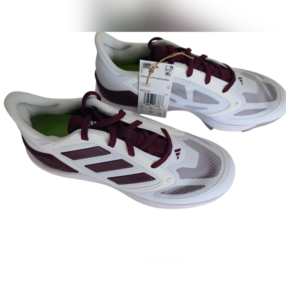 Adidas Adizero Pure Hustle Women's Softball Cleats Sports Size 7
